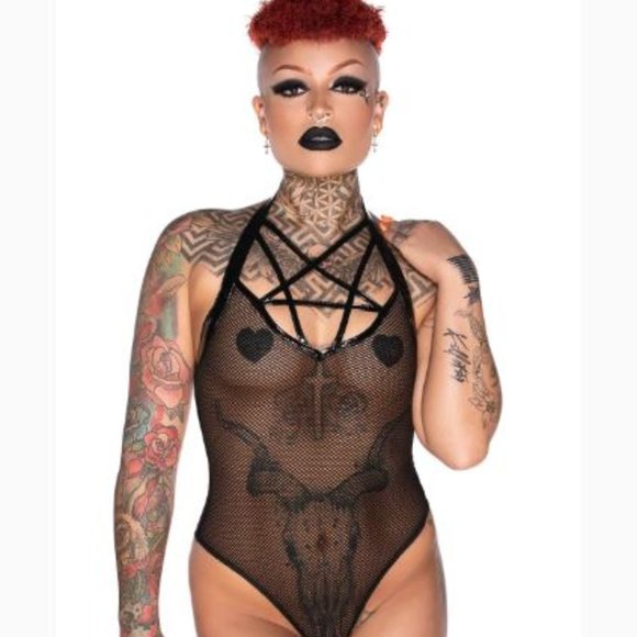 SHOT THRU THE HEART BODYSUIT - Picture 3 of 4